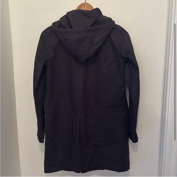 Jcrew rain jacket coat XXS canvas navy - Picture 2 of 4